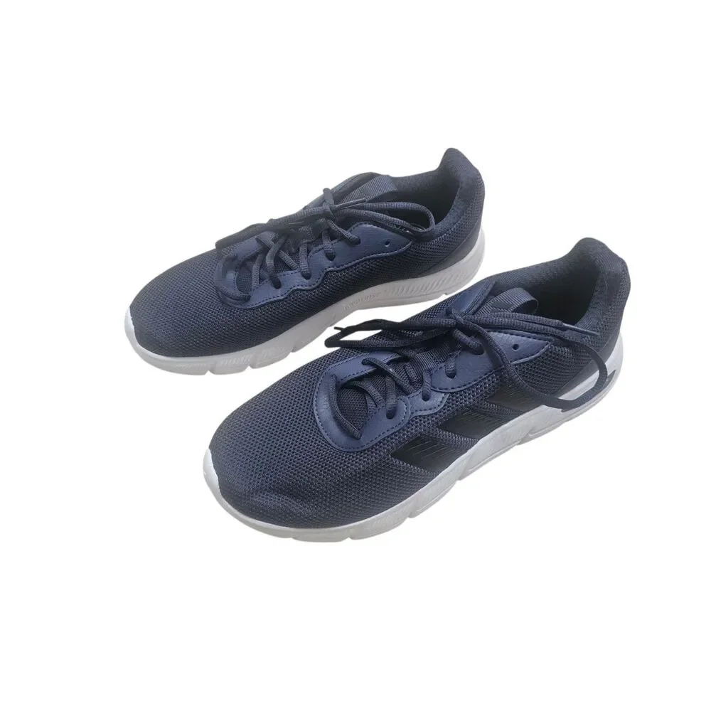 Adidas Men's Cloudfoam Flex Laces Sneakers Navy 8.5
